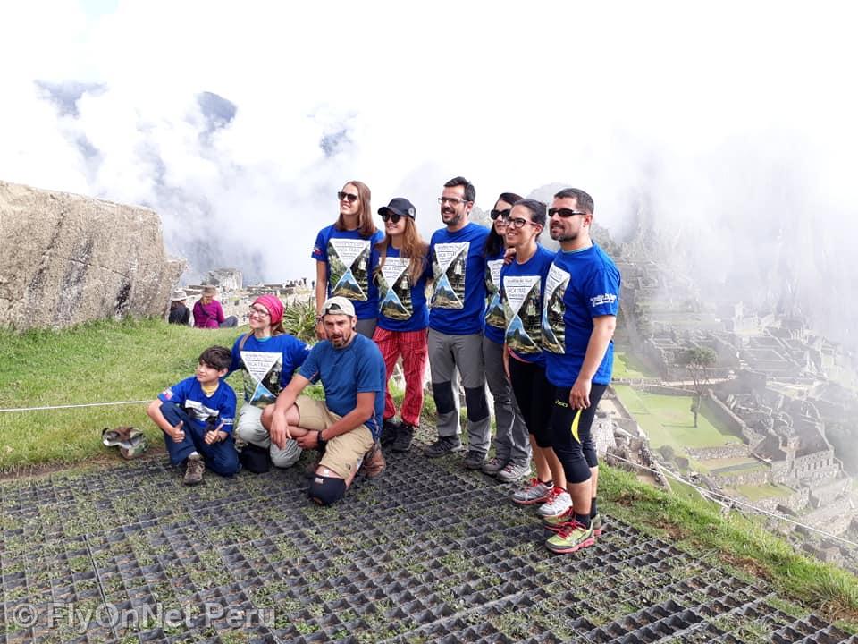 Photo Album: The group in Machu Picchu